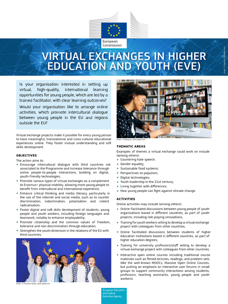 Virtual Exchanges in Higher Education and Youth Eve-EC0923033ENN | PDF ...