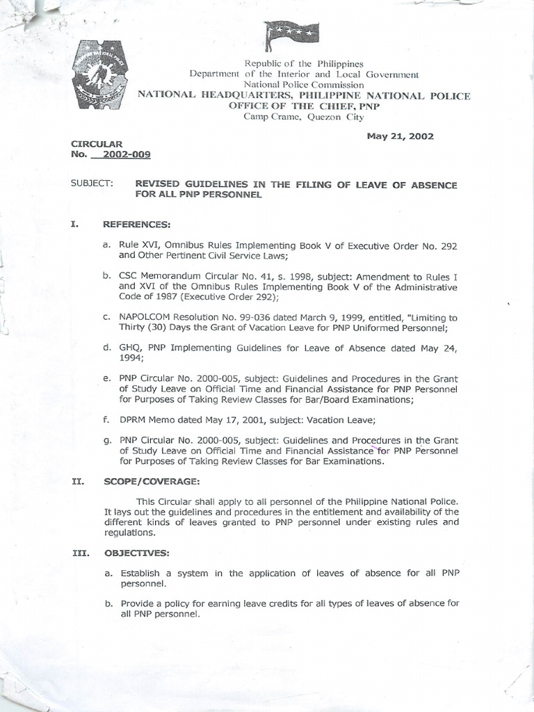 PNP Cir No. 2002 009 DTD May 21 2002 1 | PDF