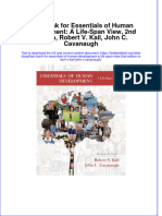 PDF Test Bank For Essentials of Human Development A Life Span View 2Nd Edition Robert V Kail John C Cavanaugh Online Ebook Full Chapter
