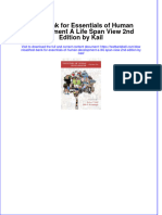PDF Test Bank For Essentials of Human Development A Life Span View 2Nd Edition by Kail Online Ebook Full Chapter