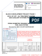 BK91-1310-CPF-169-PIP-IDX-0001 - 1 - Piping Isometric Drawing Index For Fuel Gas System - C4