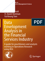 Data Envelopment Analysis in The Financial Services Industry