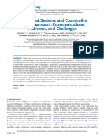 Multi-Robot Systems and Cooperative Object Transport Communications Platforms and Challenges