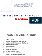Cours MSPROJECT