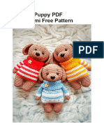 Crochet Puppy PDF Amigurumi Free Pattern