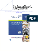 Download pdf Test Bank For Exploring Microsoft Office Excel 2019 Comprehensive 1St Edition Mary Anne Poatsy online ebook full chapter 