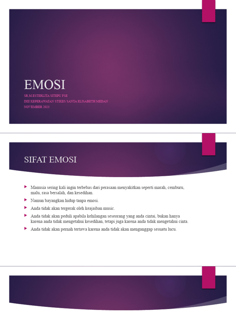 Memahami Emosi: Fungsi dan Ekspresi | PDF | Pengembangan Diri ...