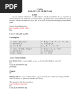 23CS101T PSPP - Unit 4