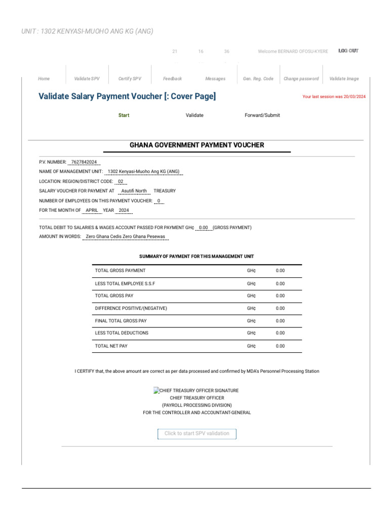 SPV Salary Validation for April 2024 | PDF | Payroll | Payments