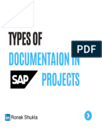 Types of SAP Documentation