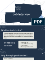 Job Interview - Business English