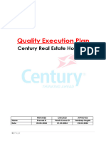 Quality Execution Plan CREH Approved