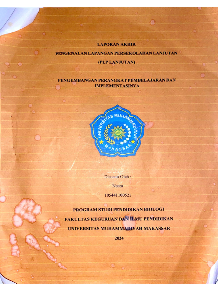Laporan nasra pdf