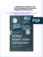 Ebook Multilayer Networks Analysis and Visualization Introduction To Muxviz With R Manlio de Domenico Online PDF All Chapter