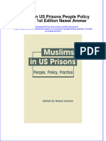 Muslims in Us Prisons People Policy Practice 1St Edition Nawal Ammar Online Ebook Texxtbook Full Chapter PDF