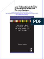Ebook Museums and Nationalism in Croatia Hungary and Turkey 1St Edition Lorenzo Posocco Online PDF All Chapter