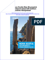 Ebook Moon Nova Scotia New Brunswick Prince Edward Island 6Th Edition Andrew Hempstead Online PDF All Chapter
