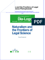 Naturalism and The Frontiers of Legal Science Pietrzykowski Online Ebook Texxtbook Full Chapter PDF