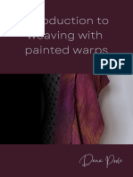 9M - Introduction To Weaving With Painted Warps - Dana Poole