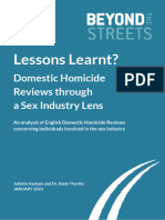 Lessons Learnt DHRs Through A Sex Industry Lens 07.03.23