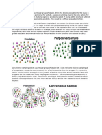 Quota Sampling Methods for Non-Probability Research