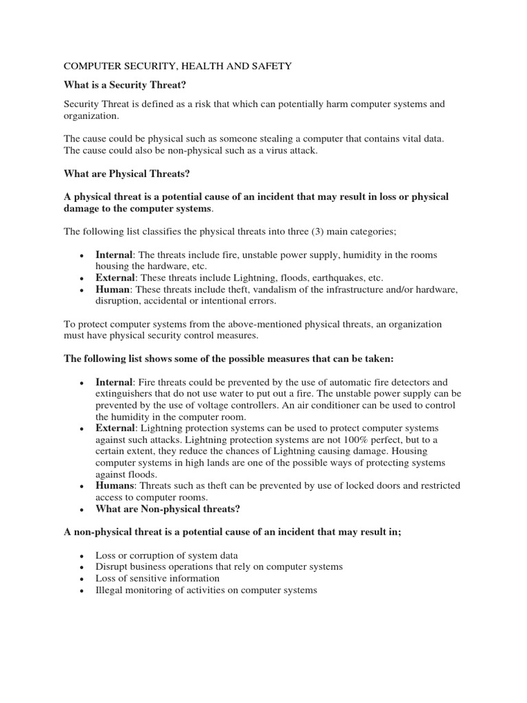 COMPUTER SECURITY | PDF | Malware | Computer Security