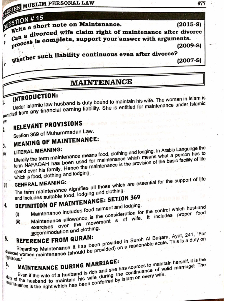 Maintenance | PDF