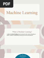 Machine Learning Introduction