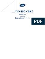 Espresso Cake en