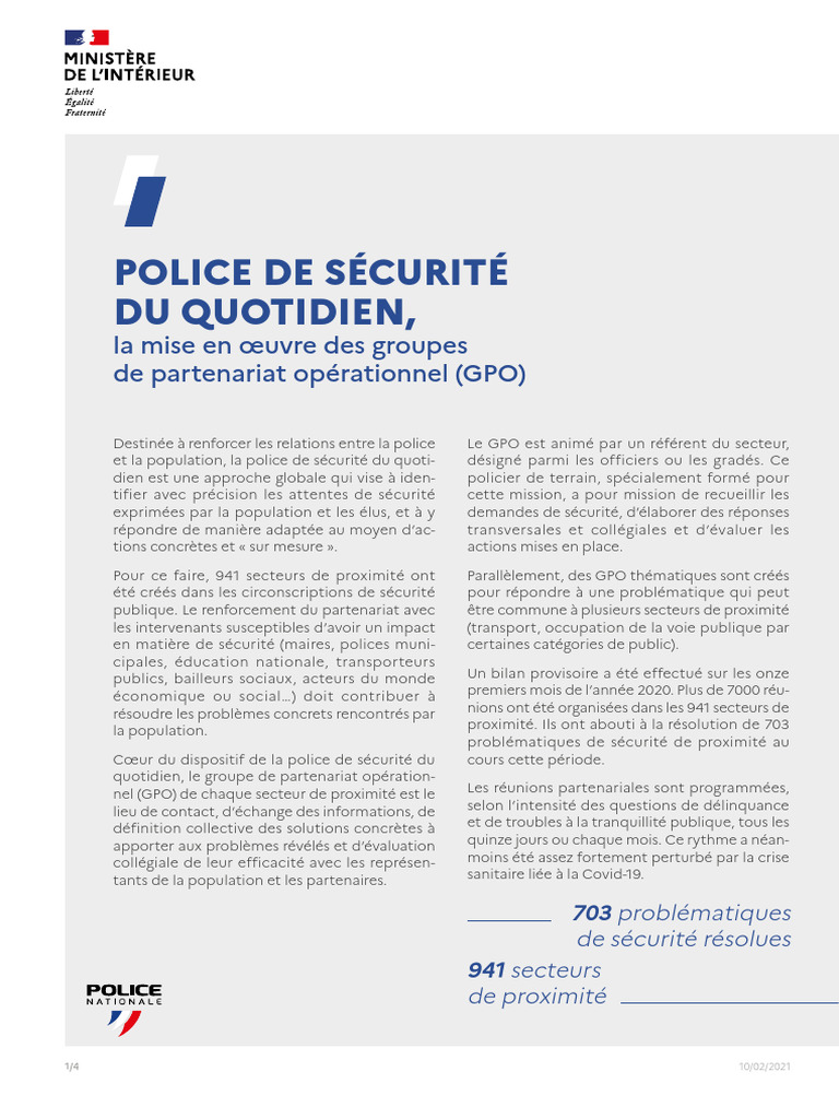 Police de sécurité : GPO et résultats concrets | PDF | Sécurité