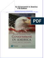 PDF Test Bank For Government in America 17Th Edition Online Ebook Full Chapter