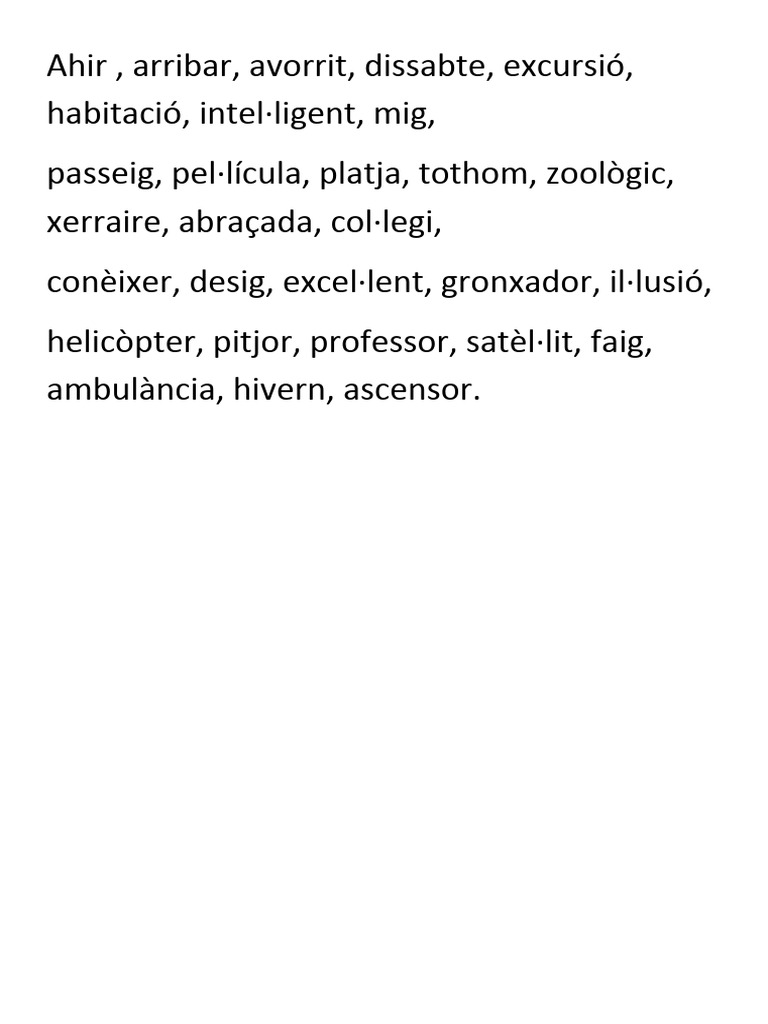 Paraules Imprescindibles 1 PDF