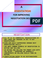 Presentation: For Improving Negotiation Skills