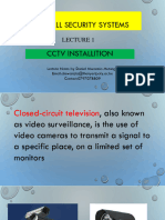 CCTV Notes