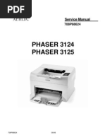 Xerox Phaser 3124, 3125 Service Manual