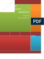 Cuac 218 Module 2021-Instructors Edition