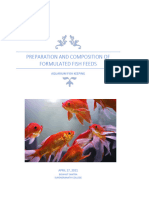 PREPARATION-AND-COMPOSITION-OF-FORMULATED-FISH-FEEDS-B.Sc. 1 Zoology