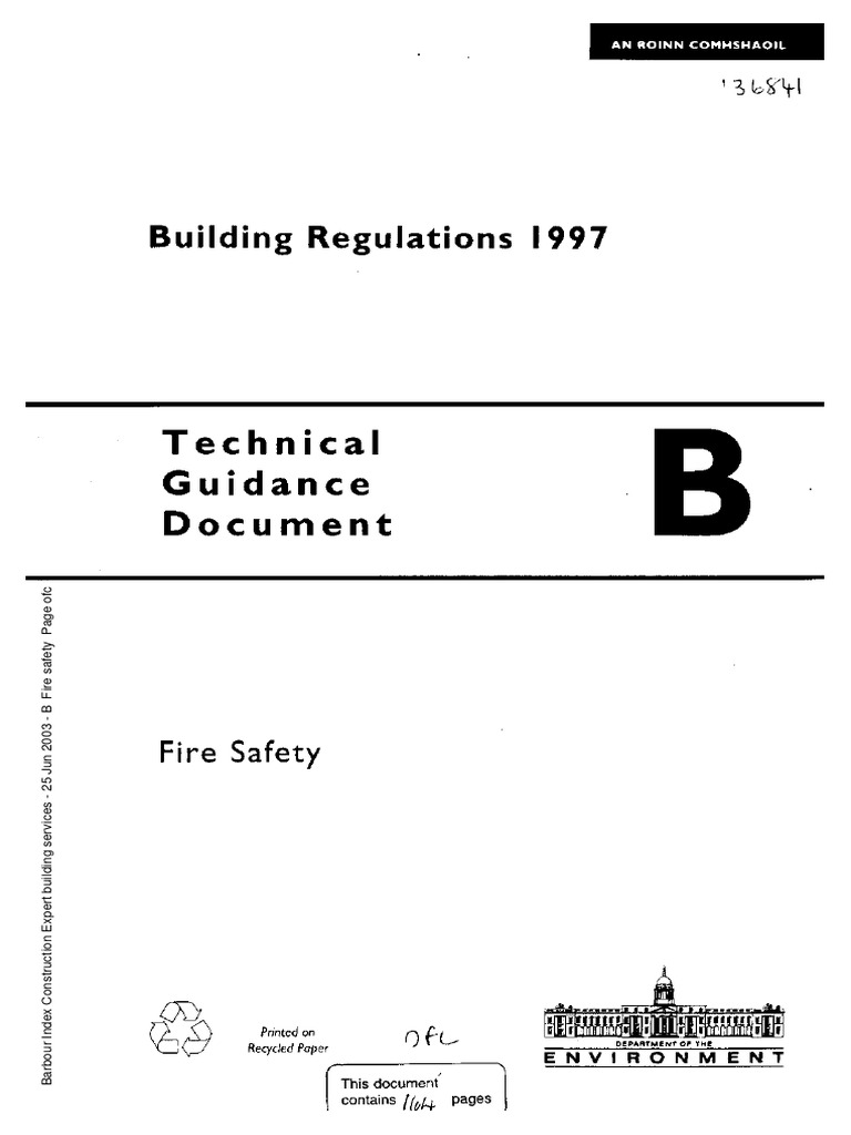 B Fire Safety | PDF | Business | Technology & Engineering