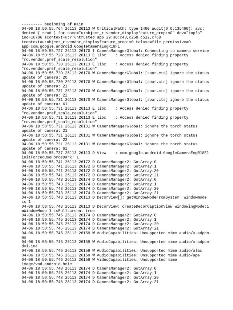 Logcat 1712404255669 | PDF | Computing | Computer Programming
