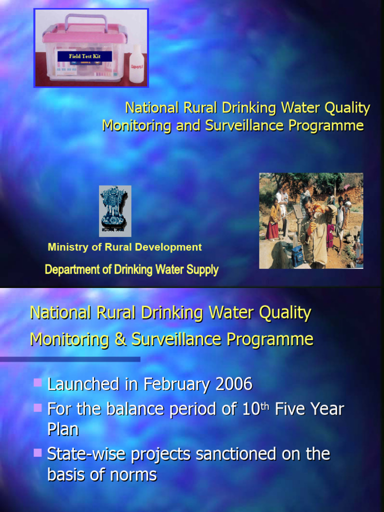 Rural Drinking Water Quality Program | PDF | Water Quality | Laboratories