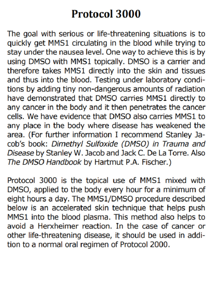 MMS Protocol 3000 | PDF