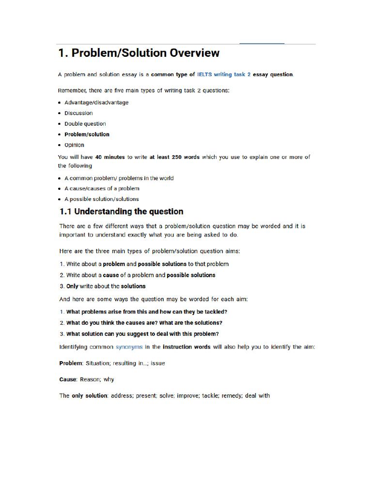 Ielts Writing Task 2 Problem Solution Obesity