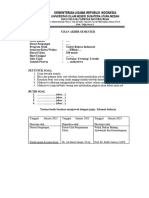 Format Soal Uas