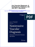 Ebook Noninvasive Vascular Diagnosis A Practical Textbook For Clinicians 5Th Edition Ali F Aburahma Online PDF All Chapter