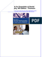 PDF Test Bank For Essentials of Dental Radiography 9Th Edition Thomson Online Ebook Full Chapter