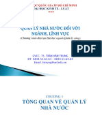 Bài Giảng Quản Lý Nhà Nước Đối Với Ngành, Lĩnh Vực POWPOINT