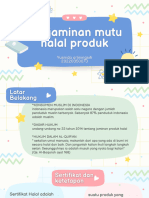 Proses Uji Mutu Kehalalaan Produk