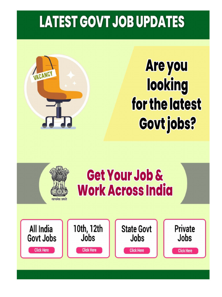 Latest Govt Recruitment