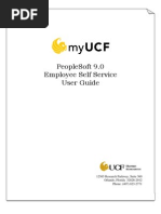 Peoplesoft 9.0 Employee Self Service User Guide