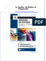 Ebook Odour in Textiles 1St Edition G Thilagavathi Online PDF All Chapter